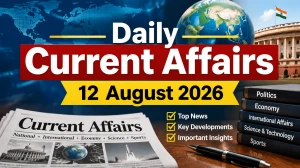 Daily Current Affairs – 12 August 2026 Daily Current Affairs – 12 August 2026