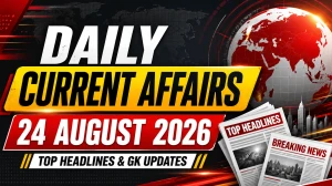Daily Current Affairs – 24 August 2026 Daily Current Affairs – 24 August 2026