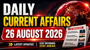 Daily Current Affairs – 26 August 2026