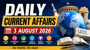 Daily Current Affairs – 3 August 2026