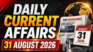 Daily Current Affairs – 31 August 2026