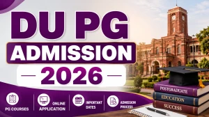 DU PG Admission 2026 - Spot Round 2 Minimum Allocation Scores Released at admission.uod.ac.in DU PG Admission 2026 - Spot Round 2 Minimum Allocation Scores Released at admission.uod.ac.in