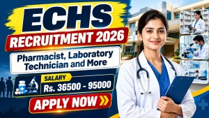 ECHS Recruitment 2026 - Apply Offline for Pharmacist, Laboratory Technician and More Posts ECHS Recruitment 2026 - Apply Offline for Pharmacist, Laboratory Technician and More Posts