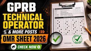 GPRB OMR Sheet 2026 Out - Download Link for PSI Wireless, PSI Motor Transport & Head Constable Driver Mechanic GPRB OMR Sheet 2026 Out - Download Link for PSI Wireless, PSI Motor Transport & Head Constable Driver Mechanic