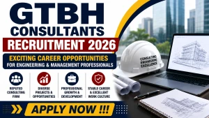 GTBH Consultants Recruitment 2026 - Walkin for 17 Posts