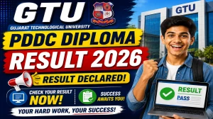 GTU Exam Result 2026 Out - Check Diploma & PDDC Sem 1 to 5 Remedial Result Online at gtu.ac.in GTU Exam Result 2026 Out - Check Diploma & PDDC Sem 1 to 5 Remedial Result Online at gtu.ac.in