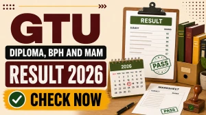 GTU Result 2026 (Out) - Check Diploma, BPH, MAM Semester Result at gturesults.in GTU Result 2026 (Out) - Check Diploma, BPH, MAM Semester Result at gturesults.in