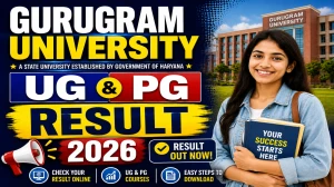 Gurugram University Result 2026 Out - Check UG & PG Exam Result Online @ gurugramuniversity.ac.in Gurugram University Result 2026 Out - Check UG & PG Exam Result Online @ gurugramuniversity.ac.in
