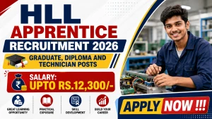HLL Apprentice Recruitment 2026 - Apply Online for 30 Graduate, Diploma and Technician Posts HLL Apprentice Recruitment 2026 - Apply Online for 30 Graduate, Diploma and Technician Posts