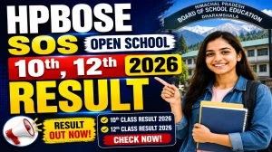 HPBOSE SOS 10th, 12th Re-Evaluation/ Re-Checking Result 2026 Out - Check Result at hpbose.org HPBOSE SOS 10th, 12th Re-Evaluation/ Re-Checking Result 2026 Out - Check Result at hpbose.org