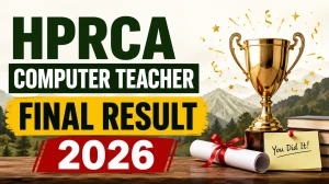 HPRCA Computer Teacher Final Result 2026 Out - Check Shortlisted Candidates PDF HPRCA Computer Teacher Final Result 2026 Out - Check Shortlisted Candidates PDF
