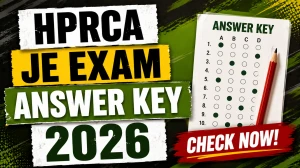 HPRCA JE Answer Key 2026 Out - Direct Link, Objection Date, How to Check