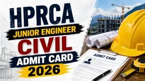 HPRCA JE Civil Admit Card 2026 Out - Download Hall Ticket at hprca.hp.gov.in HPRCA JE Civil Admit Card 2026 Out - Download Hall Ticket at hprca.hp.gov.in