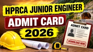 HPRCA JE Civil Admit Card 2026 Out - Download Hall Ticket at hprca.hp.gov.in HPRCA JE Civil Admit Card 2026 Out - Download Hall Ticket at hprca.hp.gov.in