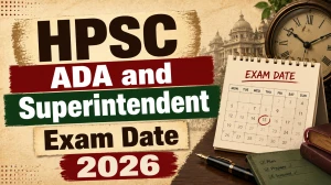 HPSC ADA & Superintendent Exam Date 2026 - Check Combined Subject Knowledge Test date at hpsc.gov.in/ HPSC ADA & Superintendent Exam Date 2026 - Check Combined Subject Knowledge Test date at hpsc.gov.in/