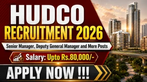 HUDCO Recruitment 2026 - Apply Online for 08 Senior Manager, Deputy General Manager and More Posts HUDCO Recruitment 2026 - Apply Online for 08 Senior Manager, Deputy General Manager and More Posts