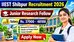 IIEST Shibpur Junior Research Fellow Recruitment 2026 - Apply Online IIEST Shibpur Junior Research Fellow Recruitment 2026 - Apply Online