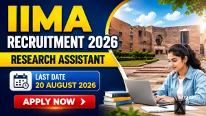 IIMA Research Assistant Recruitment 2026 - Apply Online IIMA Research Assistant Recruitment 2026 - Apply Online