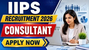IIPS Consultant Recruitment 2026 - Apply Online IIPS Consultant Recruitment 2026 - Apply Online