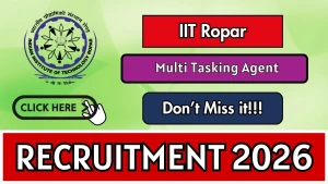 IIT Ropar Multi Tasking Agent Recruitment 2026 - Apply Online