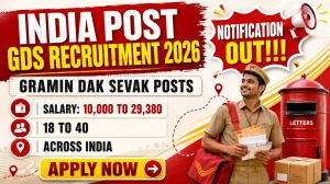 India Post GDS Recruitment 2026 Edit Window Open Today - Correct Application Form Before 24 September India Post GDS Recruitment 2026 Edit Window Open Today - Correct Application Form Before 24 September