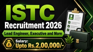 ISTC Recruitment 2026 - Apply Online for 09 Lead Engineer, Executive and More Posts ISTC Recruitment 2026 - Apply Online for 09 Lead Engineer, Executive and More Posts