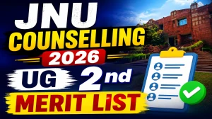 JNU Counselling 2026 UG 2nd Merit List Out - Check Seat Allotment at jnuee.jnu.ac.in