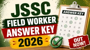 JSSC Field Worker Answer Key 2026 Out - Download Provisional Answer Key at jssc.jharkhand.gov.in JSSC Field Worker Answer Key 2026 Out - Download Provisional Answer Key at jssc.jharkhand.gov.in