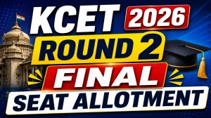 KCET Round 2 Seat Allotment 2026 Out - Check Result Online at cetonline.karnataka.gov.in KCET Round 2 Seat Allotment 2026 Out - Check Result Online at cetonline.karnataka.gov.in