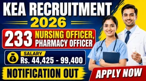 KEA Recruitment 2026 Notification Out - Apply Online for 233 Nursing Officer, Pharmacy Officer Posts
