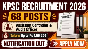 KPSC Recruitment 2026 Notification Out - Apply Online for 68 Assistant Controller, Audit Officer Posts KPSC Recruitment 2026 Notification Out - Apply Online for 68 Assistant Controller, Audit Officer Posts