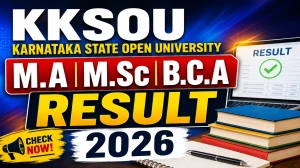 KSOU Result 2026 Out - Check BCA, M.Sc & MA Result Onliine at ksouportal.com KSOU Result 2026 Out - Check BCA, M.Sc & MA Result Onliine at ksouportal.com