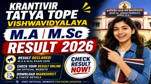 KTTV 4th Sem Result 2026 Out - Check M.A & M.Sc Result at kttvonline.com KTTV 4th Sem Result 2026 Out - Check M.A & M.Sc Result at kttvonline.com