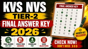 KVS NVS Tier-2 Final Answer Key 2026 Out - Download Link, Dates & Details KVS NVS Tier-2 Final Answer Key 2026 Out - Download Link, Dates & Details