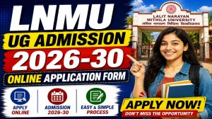 LNMU UG Admission 2026-30 Online Application Form - Apply on Samarth Portal at lnmuadm.samarth.edu.in LNMU UG Admission 2026-30 Online Application Form - Apply on Samarth Portal at lnmuadm.samarth.edu.in