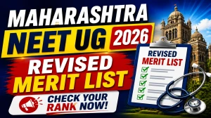Maharashtra NEET UG Revised Merit List 2026 Out - Direct Link to Check @ cetcell.mahacet.org Maharashtra NEET UG Revised Merit List 2026 Out - Direct Link to Check @ cetcell.mahacet.org