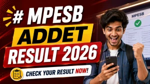 MPESB ADDET Result 2026 Out - Check Animal Husbandry & Dairy Technology Admission Test Result at esb.mp.gov.in MPESB ADDET Result 2026 Out - Check Animal Husbandry & Dairy Technology Admission Test Result at esb.mp.gov.in