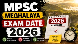 MPSC Meghalaya Exam Date 2026 - Assistant Librarian & Sub-Inspector Exam Schedule Released