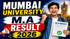 Mumbai University M.A Result 2026 Out - Check Semester Result Online @ mu.ac.in Mumbai University M.A Result 2026 Out - Check Semester Result Online @ mu.ac.in