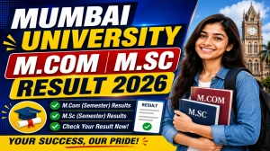 Mumbai University Result 2026 Out - Check M.Com & MSc Result Online at mumresults.in Mumbai University Result 2026 Out - Check M.Com & MSc Result Online at mumresults.in