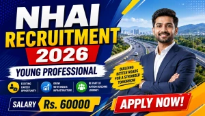 NHAI Young Professional Recruitment 2026 - Apply Online NHAI Young Professional Recruitment 2026 - Apply Online