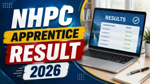 NHPC Apprentice Result 2026 Out - Check Provisionally Selected Candidates List PDF Download