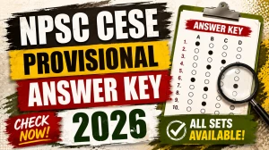 NPSC CESE Answer Key 2026 Out – Download Provisional Answer Key PDF