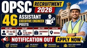 OPSC AEE Recruitment 2026 Notification Out - Apply Online for 46 Assistant Executive Engineer Posts OPSC AEE Recruitment 2026 Notification Out - Apply Online for 46 Assistant Executive Engineer Posts