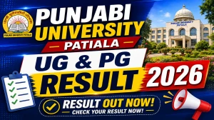 Punjabi University Patiala Result 2026 Out - Direct Link to Check UG & PG Results Online @ punjabiuniversity.ac.in
