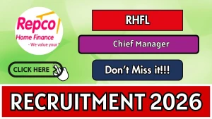 RHFL Chief Manager Recruitment 2026 - Apply Offline RHFL Chief Manager Recruitment 2026 - Apply Offline