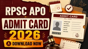 RPSC APO Admit Card 2026 Out - Download Assistant Prosecution Officer Hall Ticket at rpsc.rajasthan.gov.in RPSC APO Admit Card 2026 Out - Download Assistant Prosecution Officer Hall Ticket at rpsc.rajasthan.gov.in