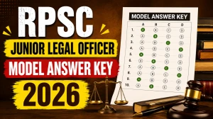 RPSC JLO Answer Key 2026 Out - Download Junior Legal Officer Model Answer Key PDF