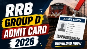 RRB Group D Admit Card 2026 (CEN 09/2025) - Download Link, CBT Exam Dates & Steps RRB Group D Admit Card 2026 (CEN 09/2025) - Download Link, CBT Exam Dates & Steps