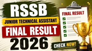 RSSB JTA and Account Assistant Final Result 2026 Out - Direct Link & Steps